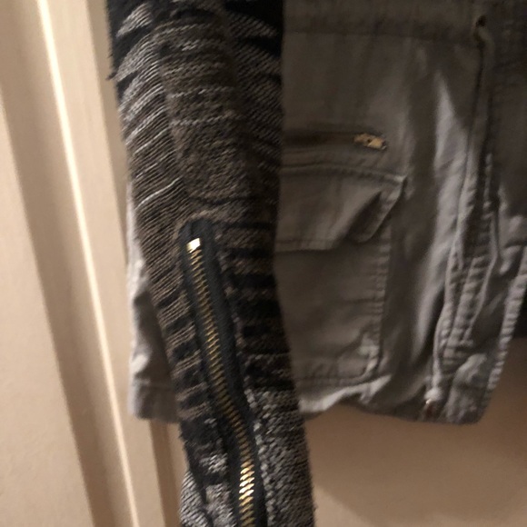 Grey patterned jacket - Picture 4 of 4